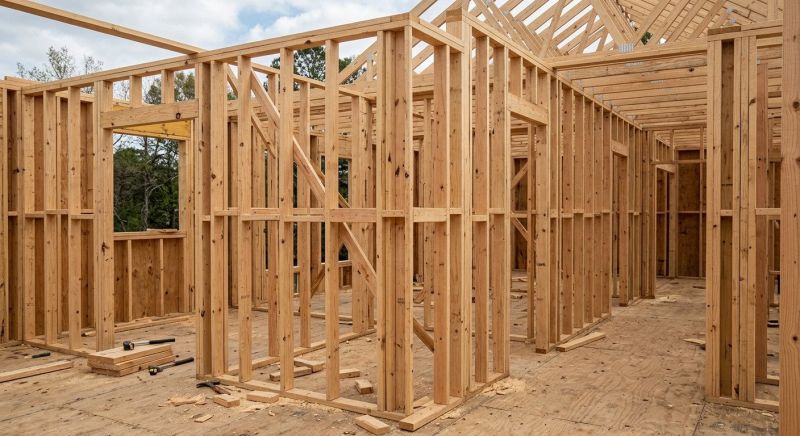 Building Addition Framing in Wilmington, NC