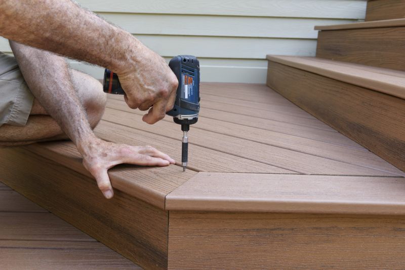 Deck Stairs Installation in Conroe, TX