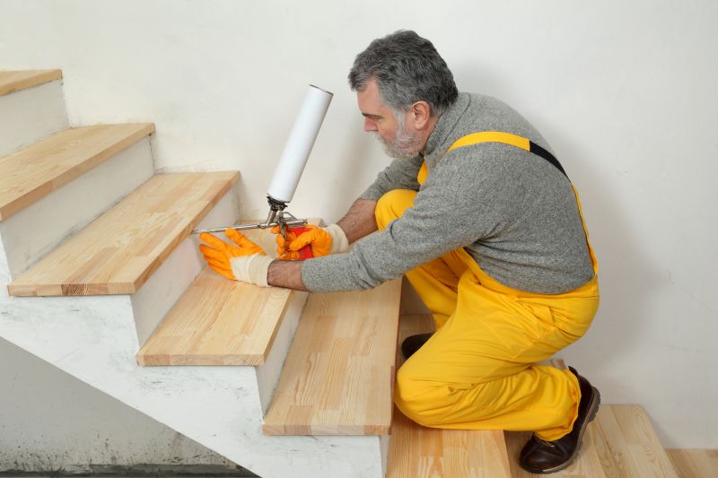 Oak Stairs Repair in Olathe, KS