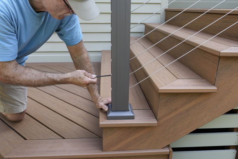 Wood Railing Repair in Kansas City, KS