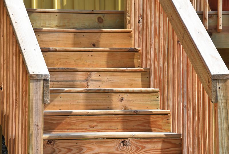 Wooden Steps Installation in Wilmington, NC